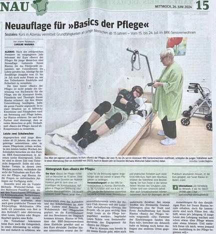 Presseartikel Basics der Pflege